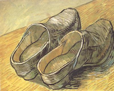 Vincent Van Gogh A pair of wooden Clogs (nn04) china oil painting image